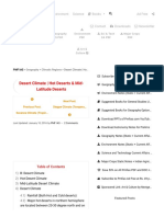 Desert Climate - Hot Deserts & Mid-Latitude Deserts - PMF IAS