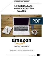 Guía completa para comenzar a vender en Amazon: 5 pasos para el éxito