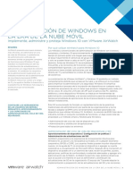VMware AirWatch Windows 10 Management Datasheet - Spanish