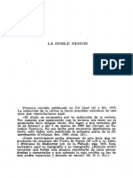 La Doble Sesion Derrida PDF