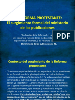 2. La Reforma protestante - El surgimiento formal del ministerio de las publicaciones.pptx