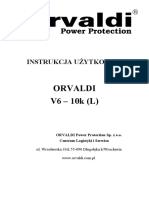 Instrukcja ORVALDI V6-10k PL