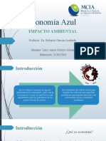 Impacto ambiental de la economía azul