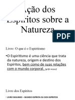 Ação Dos Espíritos Sobre A Natureza