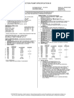 Injection Pump Specification ©