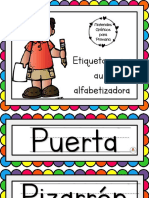 Etiquetas para Aula Alfabetizadora Mater PDF