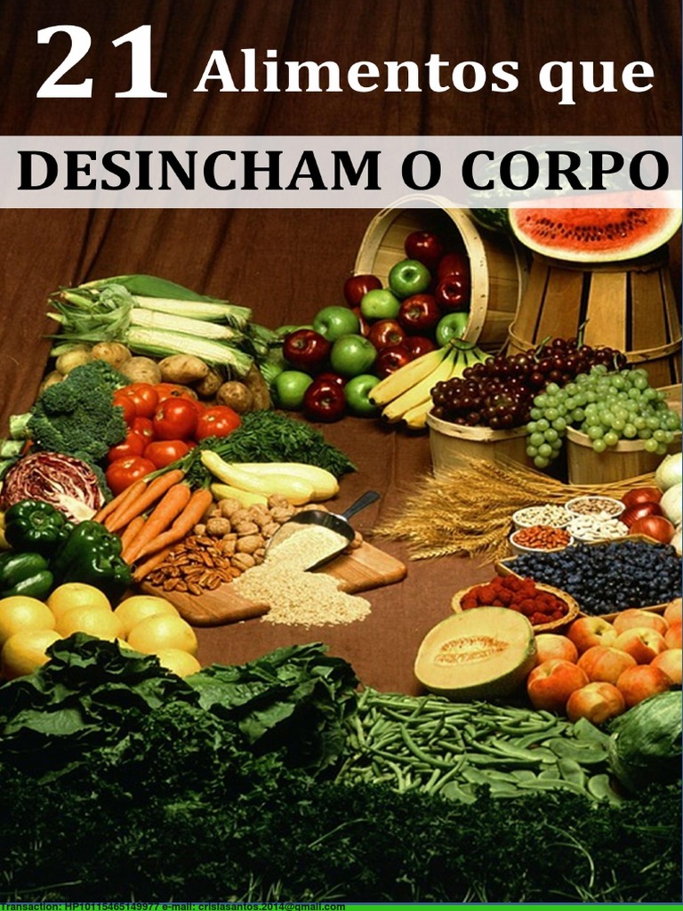21 Alimentos Que Desincham o Corpo-4 PDF | PDF | Vitamina | Fibra alimentar