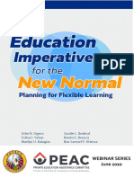 Planning for Flexible Learning in the New Normal