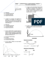 Examen de Tiro Semiparabólico 2019