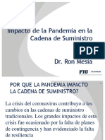 Impacto de La Pandemia en La CADENA DE SUMINISTRO