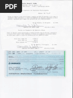 EXTRATO E 5º CHEQUE