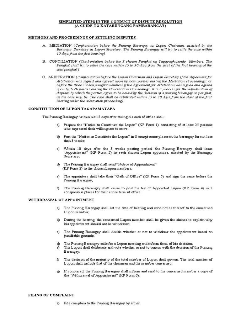 KP - Procedure, Execution, Cases | PDF | Defamation | Arbitration