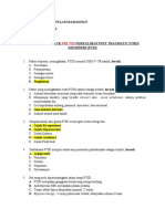 Pilihan Ganda Kuliah PTSD & ADHD - Pre Tes - Hariz Ghulam R - 1718011093