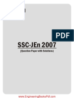 SSC JE Previous Paper Electrical 2007 PDF