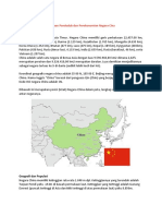 Keadaan Penduduk Dan Perekonomian Negara Cina