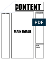 Contents Page Mock Up