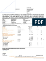 Certificate of Analysis: PA20-00338.008: 37.4 0.8375 C&B Pass 0.01 6.7 0.09 0.1