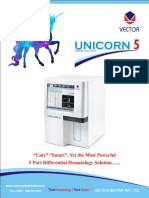 Unicorn: "Cute" "Smart", Yet The Most Powerful 5 Part Differential Hematology Solution ..