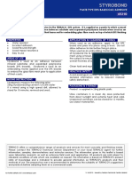 Paste Type Eifs Basecoat/Adhesive: V. 04.2015 - Issued by Terraco Technical Centre, Ireland