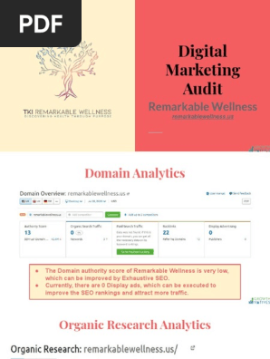 Digital Marketing Audit