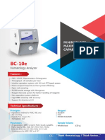 BC-10e Hematology Analyzer