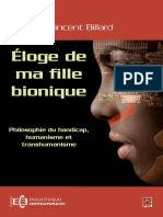 Éloge de Ma Fille Bionique PDF
