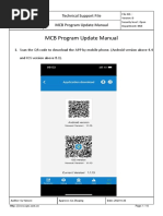 MCB Program Update Manual Version D