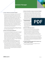 User Environment Manager External FAQ PDF