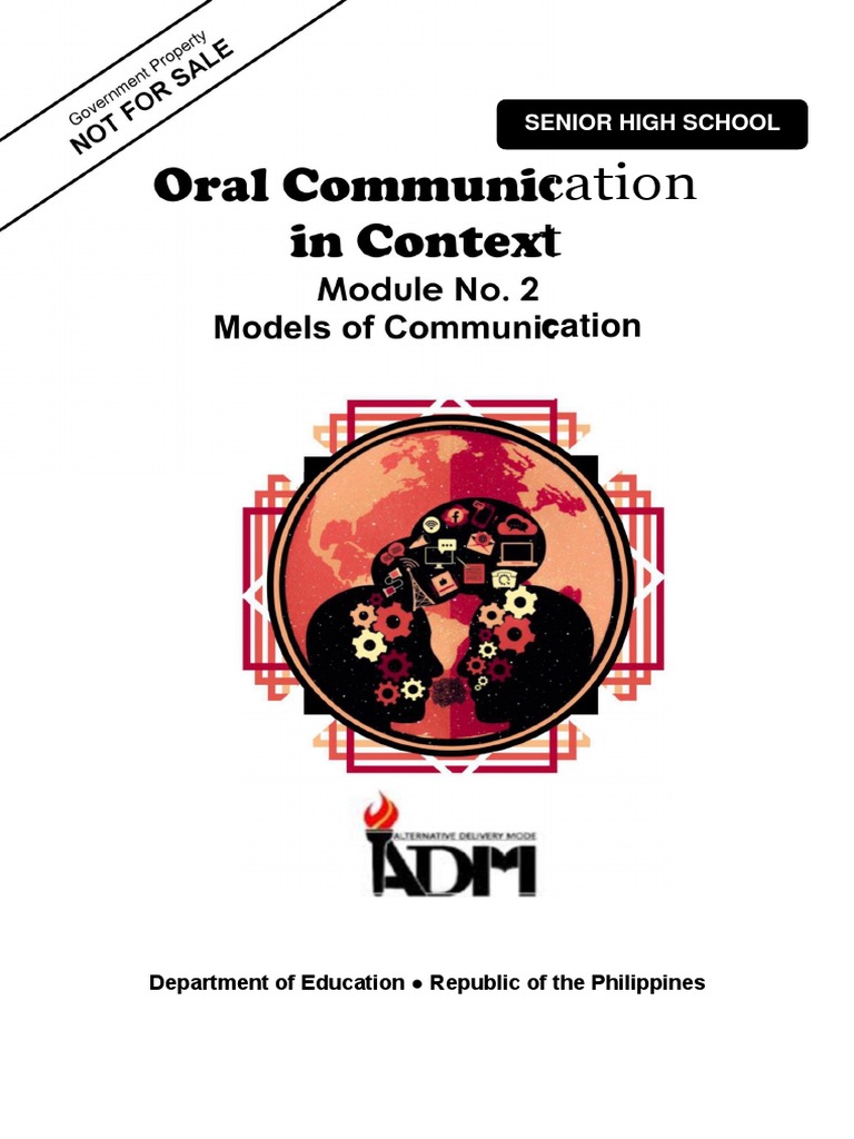 SHSG11 - Q1 - Module2 Oral Communication v3 PDF | PDF | Communication ...
