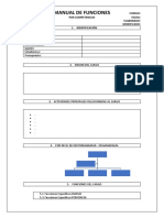 Formato de Manual de Funciones