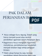 Pak Dalam Perjanjian Baru