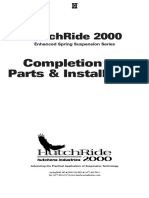 Hutchride 2000: Completion Kit Parts & Installation