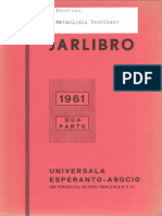 Meteologia Terminaro Jarlibro 1961
