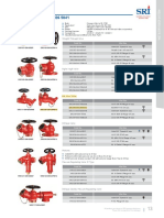 Fire hydrant valves and pressure regulating valves