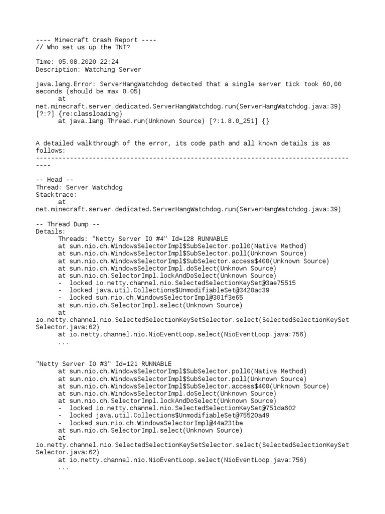 Crash 08 05 22 24 58 Server Computer Architecture Computing