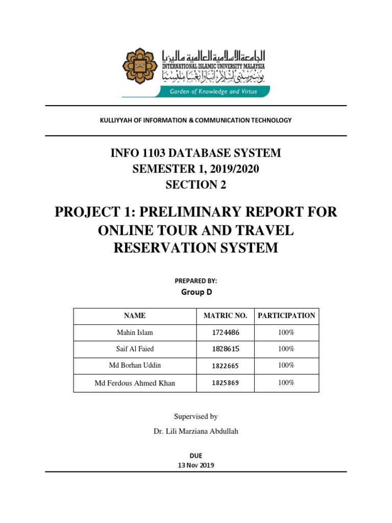 Final-Project Report DB PDF | PDF | Data Management | Databases