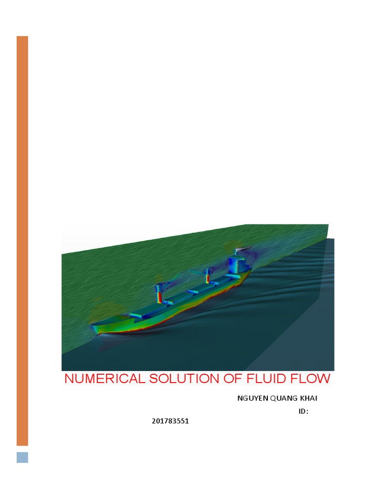 Numerical Solution of Fluid Flow: Nguyen Quang Khai | PDF | Partial ...