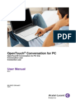 Opentouch Conversation For PC: User Manual