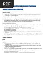 HSC Aural and Musicology Preparation NOTES