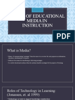 Roles of Educational Media in