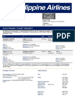 Electronic Ticket Receipt 24JUL For FRETCHILE FLORES PDF