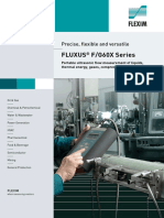 Fluxus F/G60X Series: Precise, Flexible and Versatile