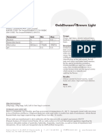 Goldswaen©Brown Light: Parameter Unit Min Max