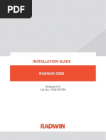 Installation Guide: RADWIN 5000