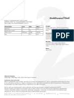 Goldswaen©Hell: Parameter Unit Min Max Usage