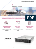 Smart 1 Security Management Platform Datasheet PDF