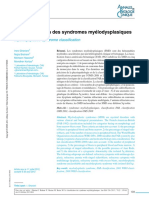 Abc 296143 20640 La - Classification - Des - Syndromes - Myelodysplasiques Franciskambembo U