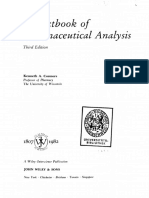 A Textbook of Pharmaceutical Analysis: Third Edition