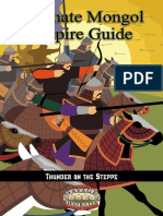 Savage Worlds - Ultimate Mongol Empire Guide - Thunder On The Steppe PDF