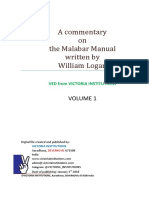 The Malabar Manual Vol1 PDF